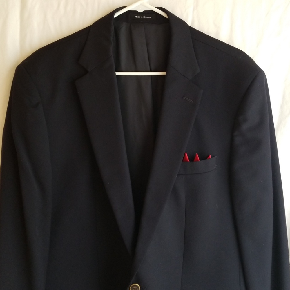 Navy Blue Joseph & Feiss Sport Coat